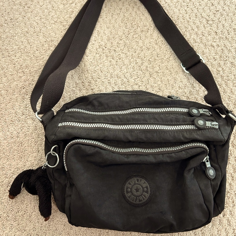 Kipling black crossbody bag